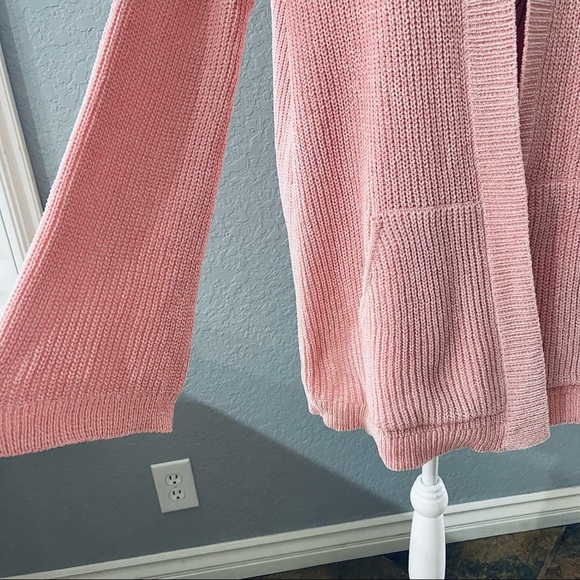 Show Me Your Mumu Easy Cardigan Sweater in Pretty Pink Size Large - Picture 5 of 8